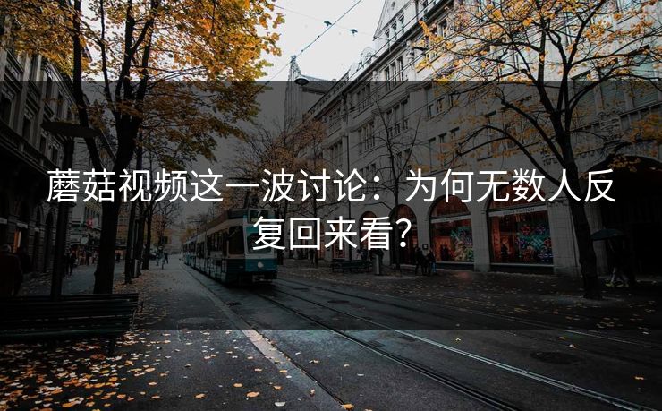 蘑菇视频这一波讨论:为何无数人反复回来看? 第1张 蘑菇视频这一波讨论:为何无数人反复回来看? 第1张